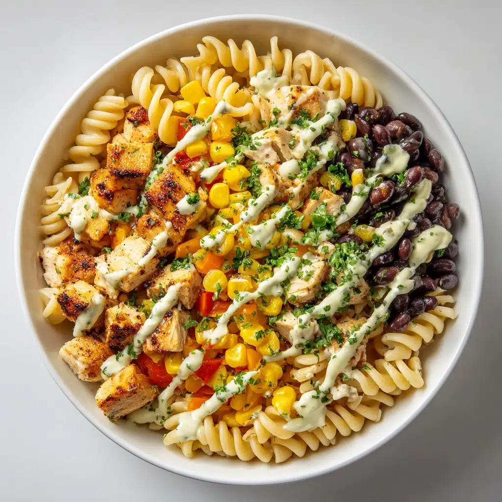 BBQ Chicken Pasta Salad Recipe