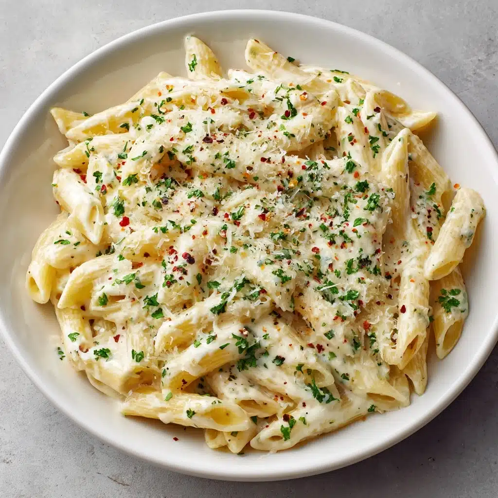One Pot Creamy Garlic Pasta (Just 20 Minutes!) Recipe - Recipe Image