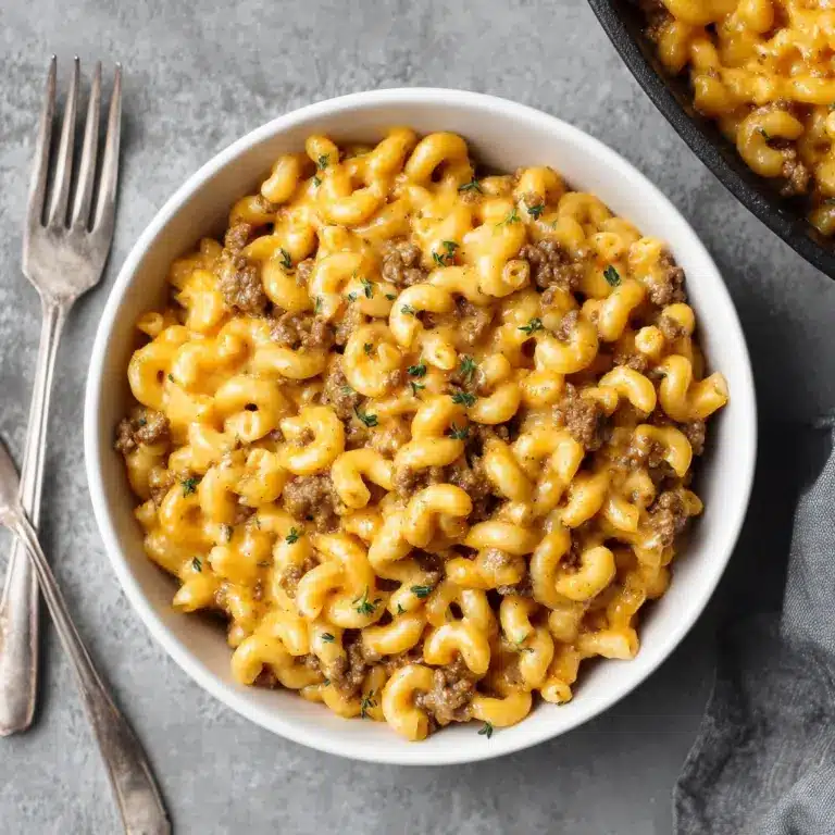 Homemade Cheeseburger Macaroni Recipe