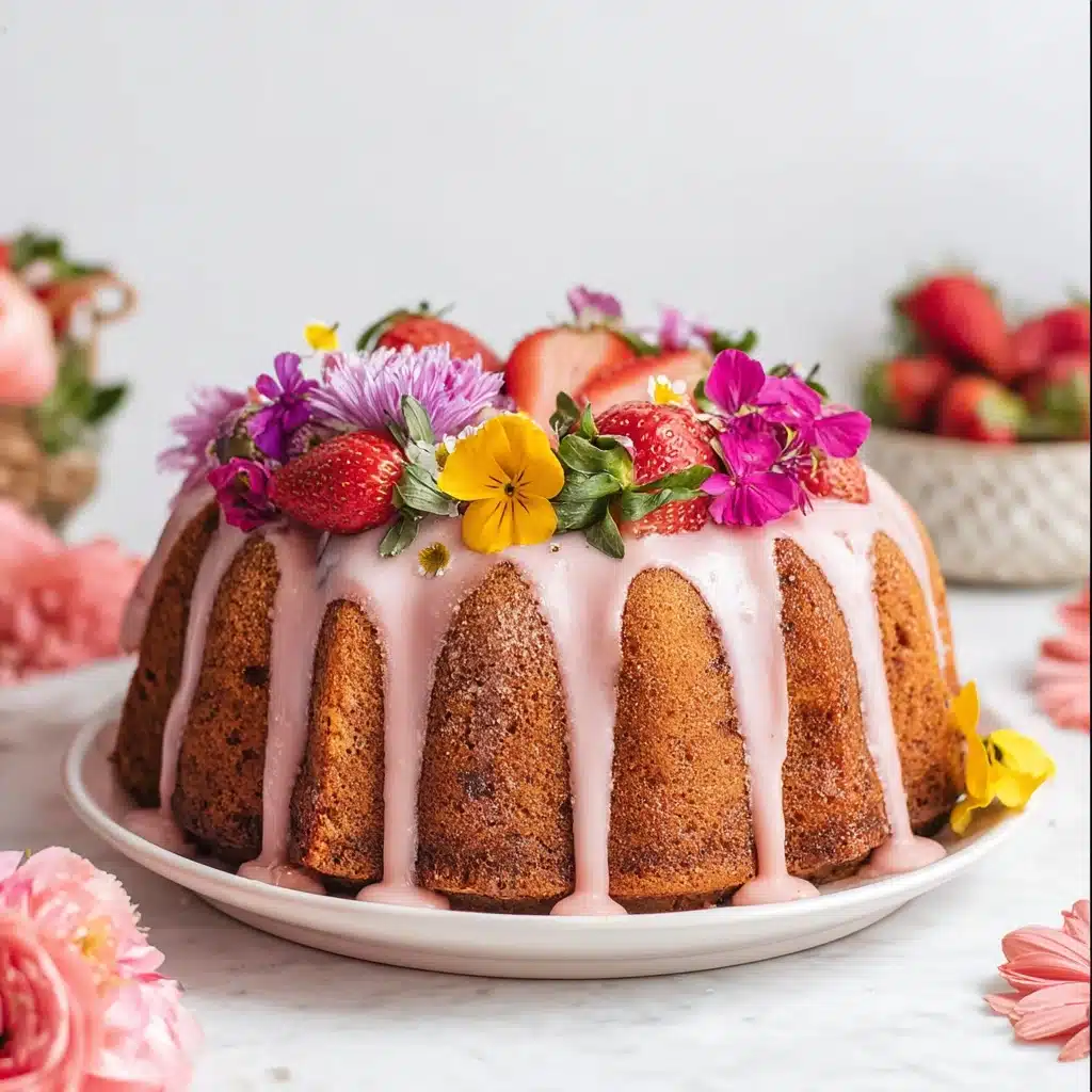 Strawberry Bundt Cake Recipe
