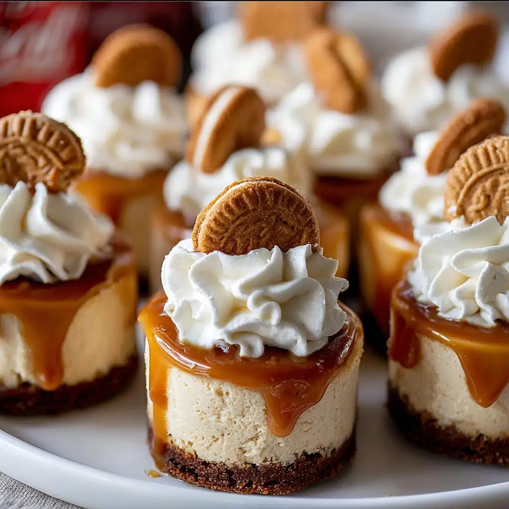 No Bake Mini Biscoff Cheesecakes Recipe