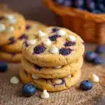Blueberry White Chocolate Chip Cookies - Alrightwithme Recipe