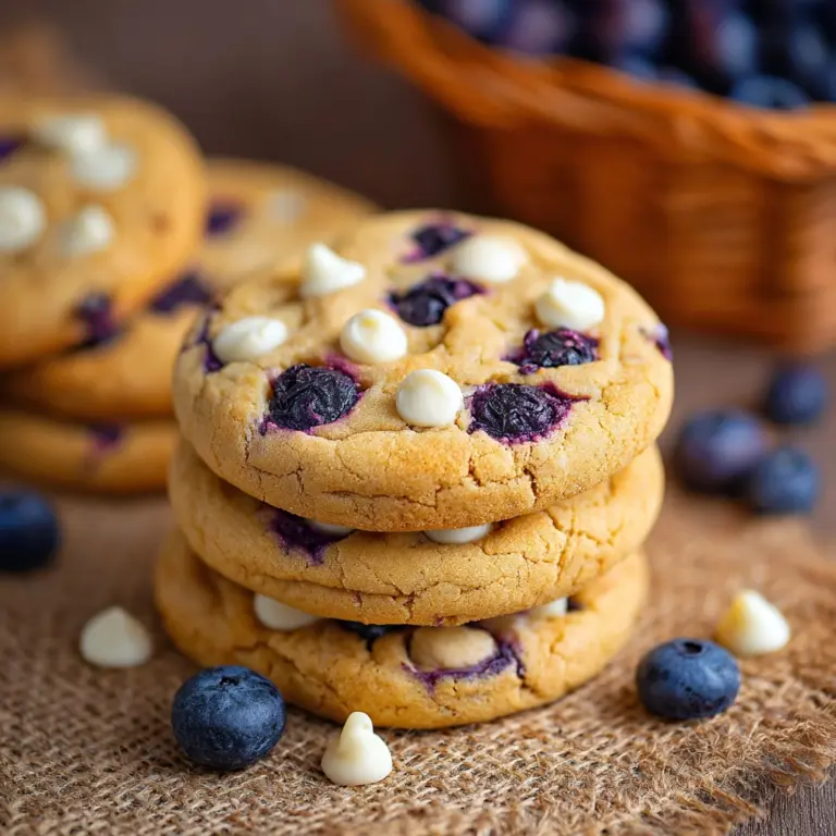 Blueberry White Chocolate Chip Cookies - Alrightwithme Recipe