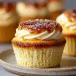 Vanilla Bean Crème Brûlée Cheesecake Cupcakes Recipe