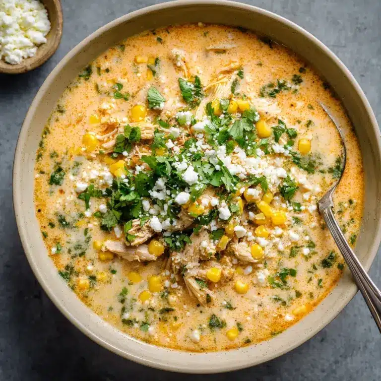 Mexican Street Corn Soup Recipe