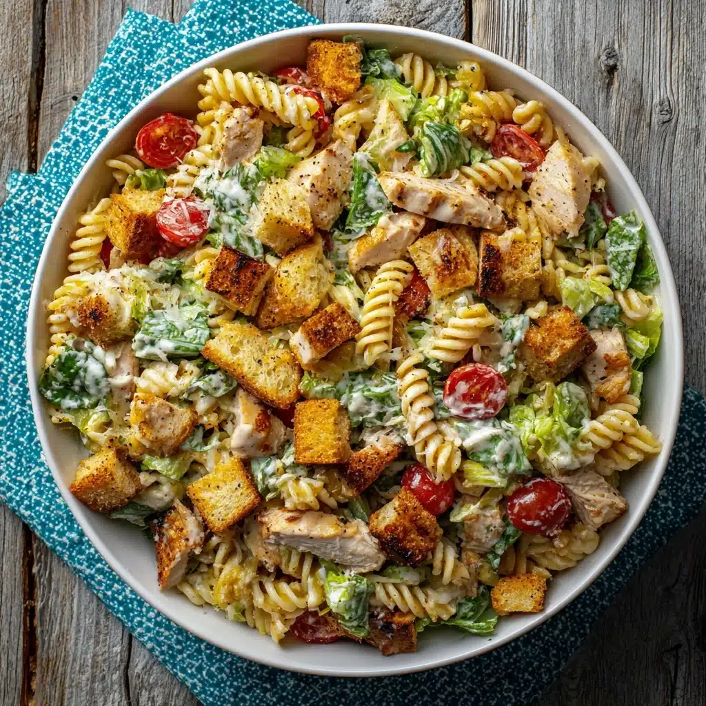 Chicken Caesar Pasta Salad Recipe