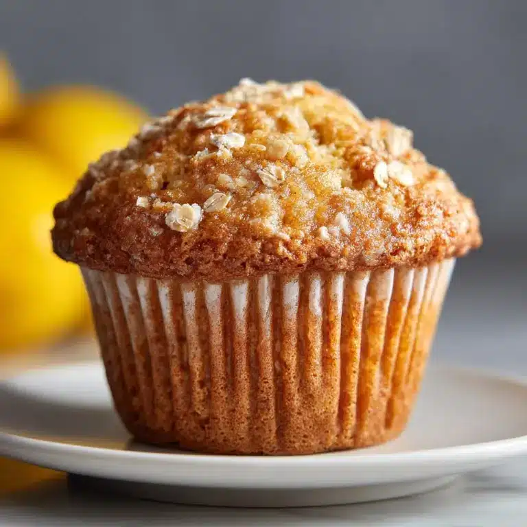 Healthy Banana Oatmeal Muffins Recipe