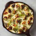 Cheesy Brussel Sprout Casserole Recipe