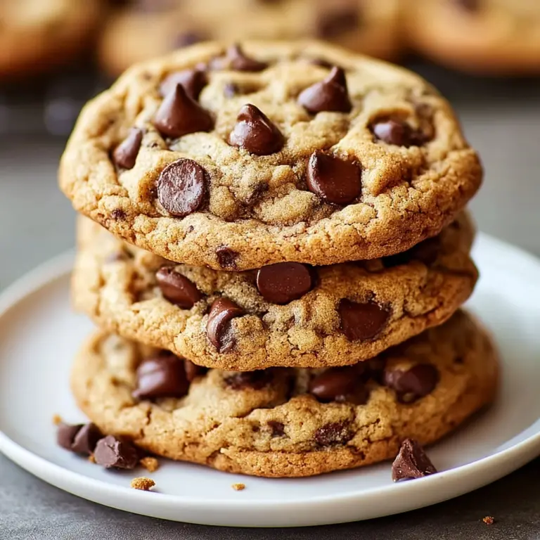 Chewy Chocolate Chip Cookies Recipe
