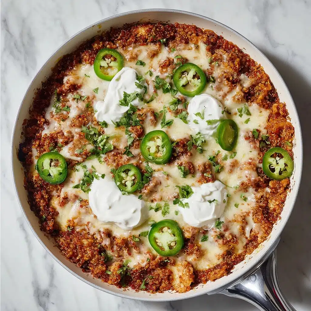 Cheesy Chicken Quinoa Recipe