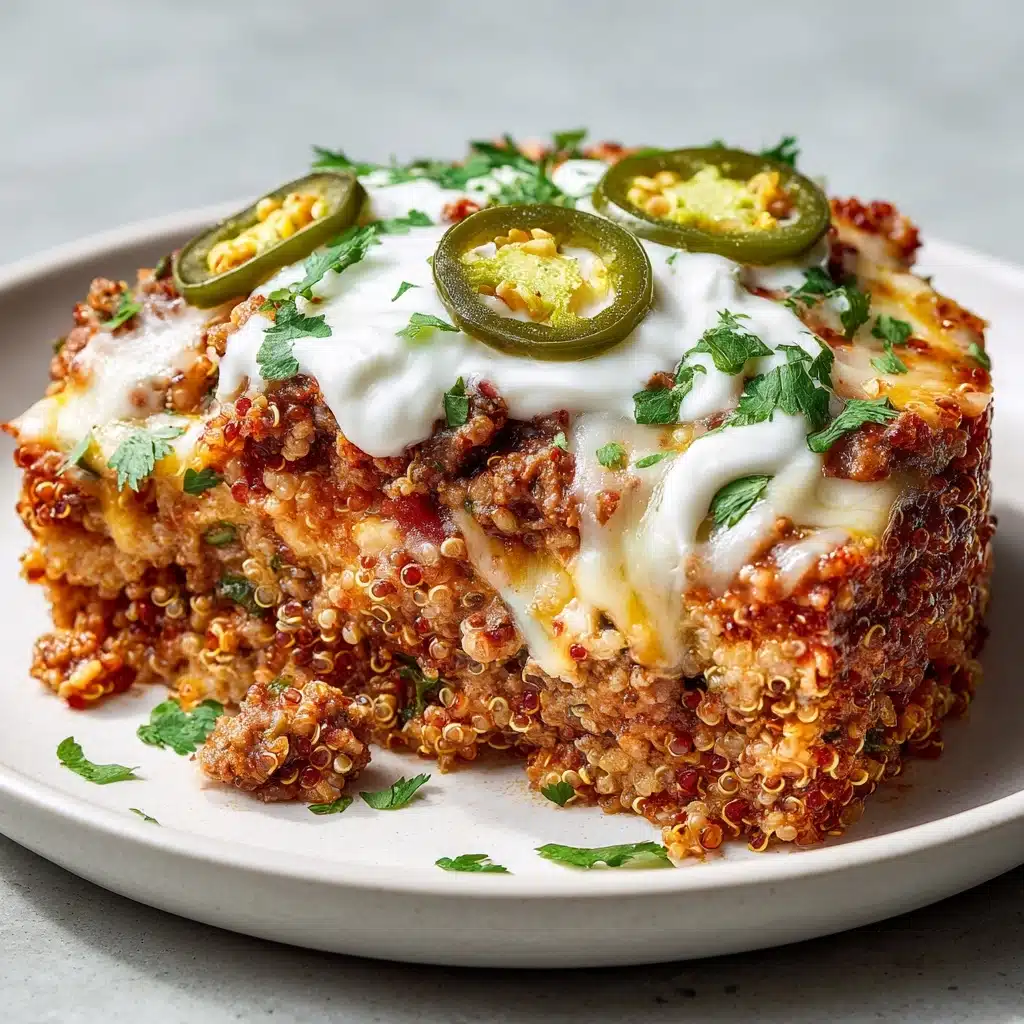 Cheesy Chicken Quinoa Recipe - Recipe Image