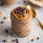 Chocolate Peanut Butter Overnight Oats Recipe
