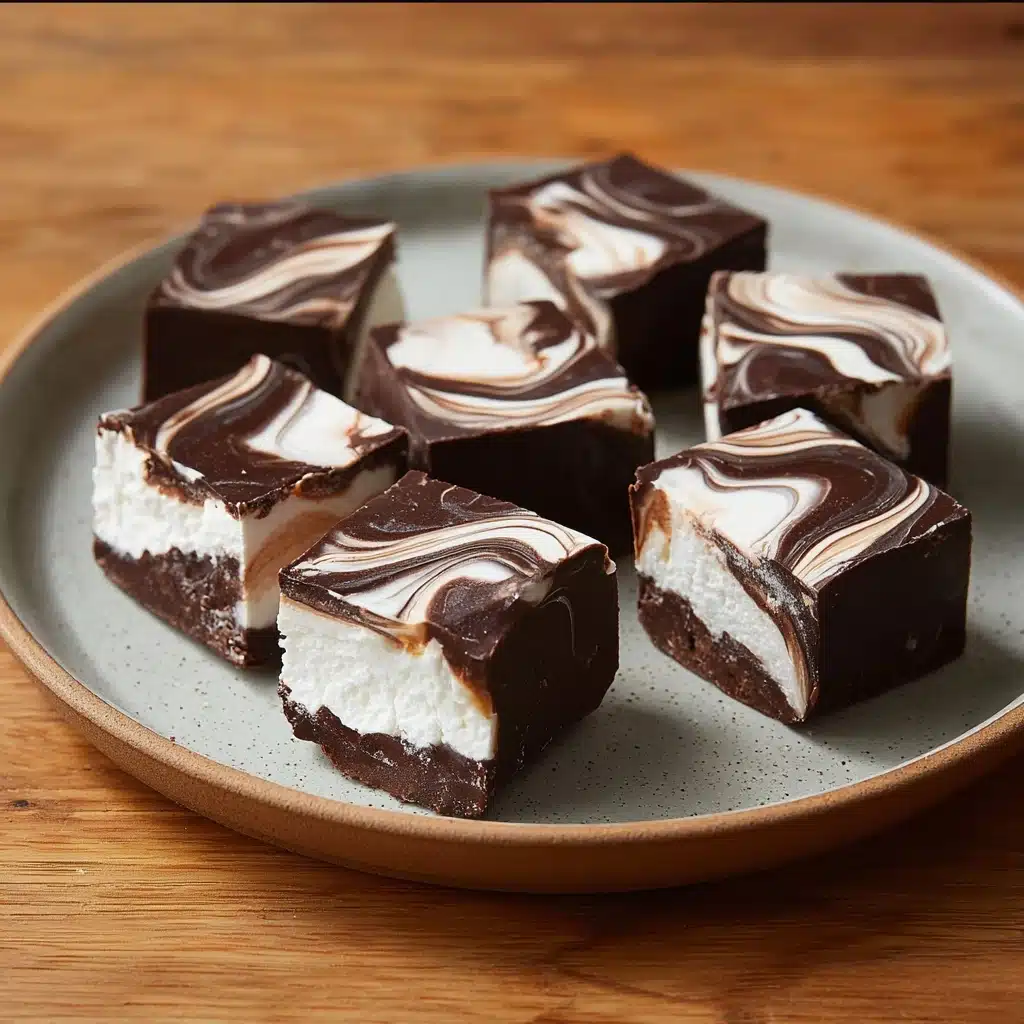 Irresistible Marshmallow Swirl Fudge Recipe