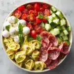 Salami-Mozzarella Tortellini Pasta Salad Recipe