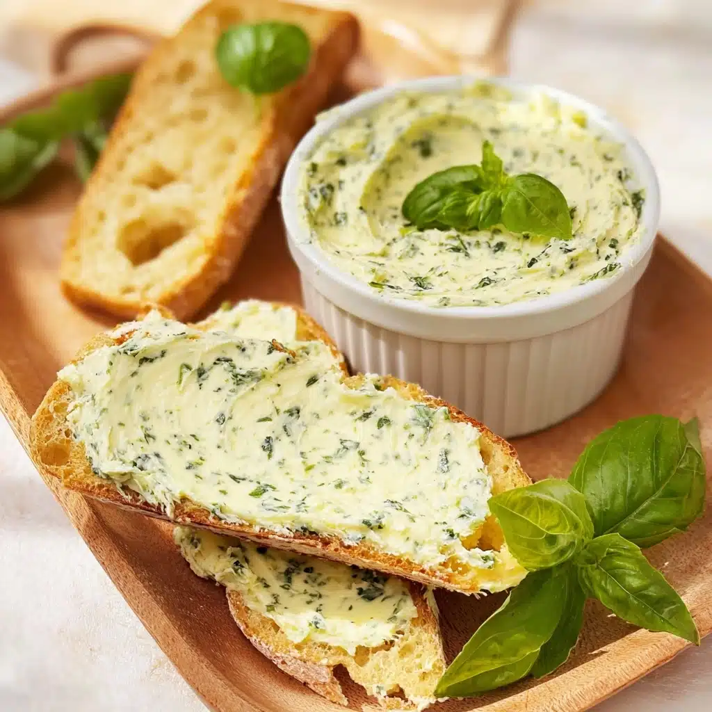 Pesto Butter (Compound Butter) Recipe - Recipe Image
