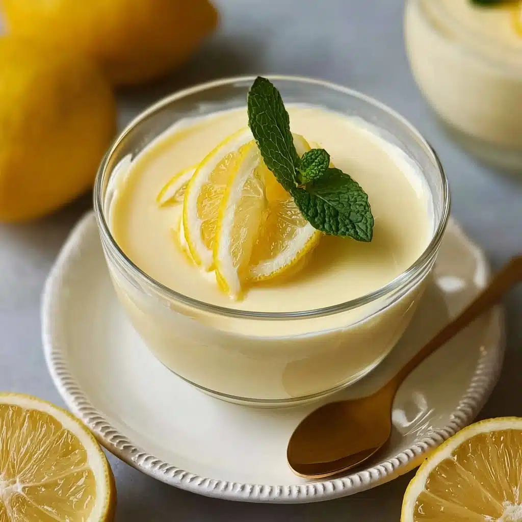 English Lemon Posset Recipe