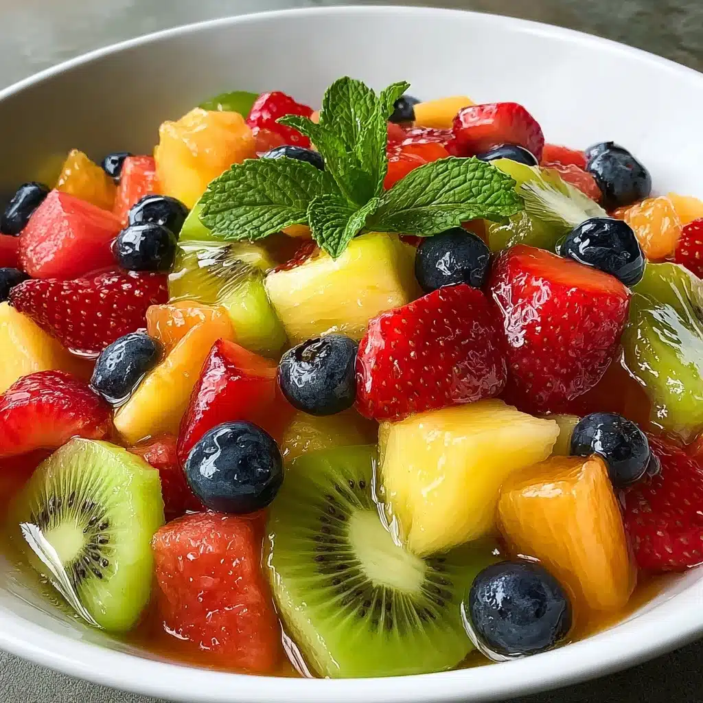 Honey Lime Fruit Salad Recipe - Recipe Image