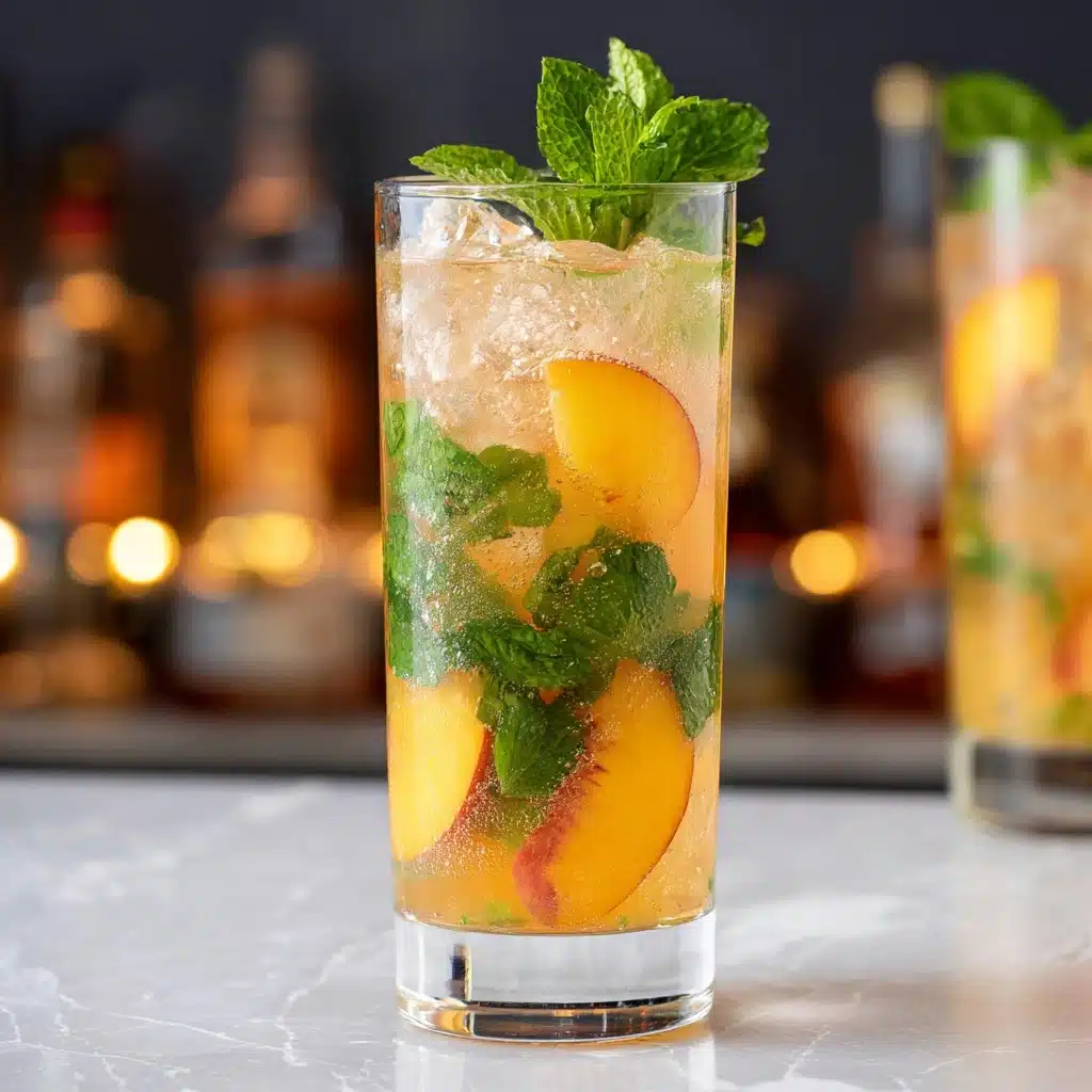 Peach Mojito Recipe - Recipe Image