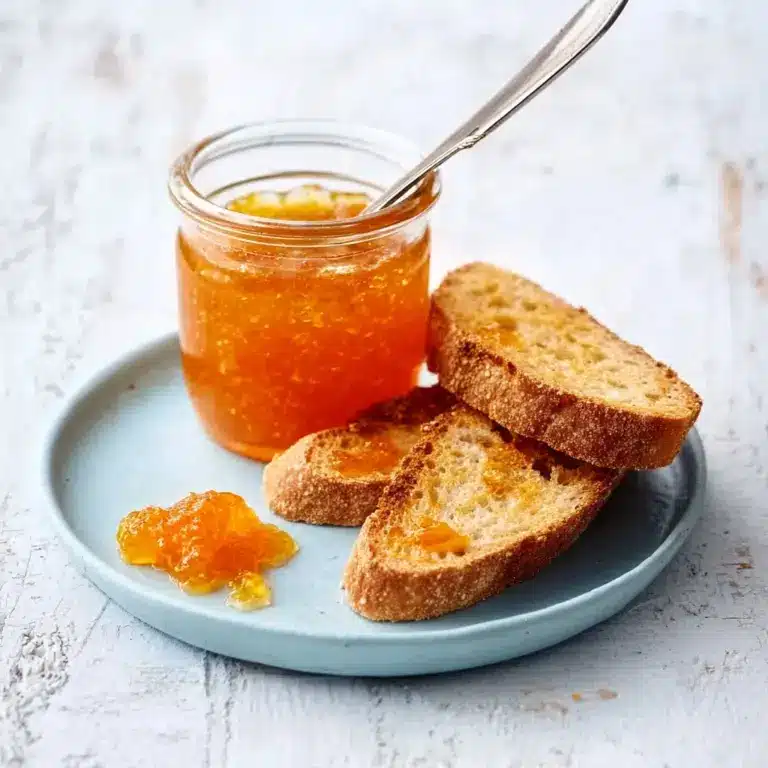 Sweet & Spicy Jalapeno Peach Jam Recipe