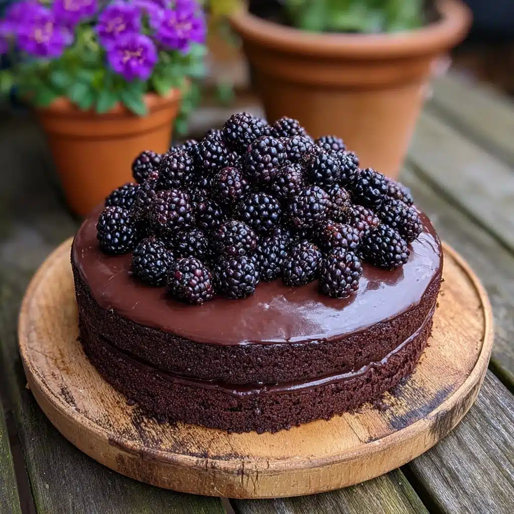 Blackberry Velvet Gothic Cake: A Dark, Lush Dessert Dream Recipe
