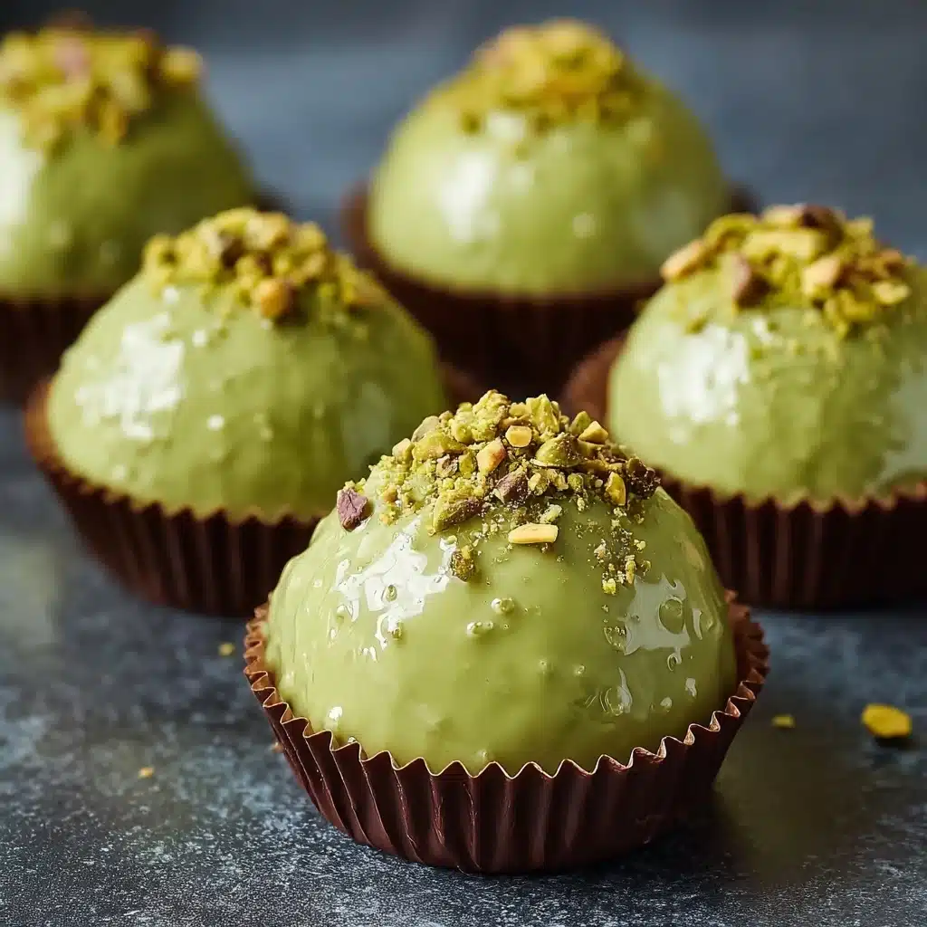 Pistachio Ferrero Rocher Brownies Recipe