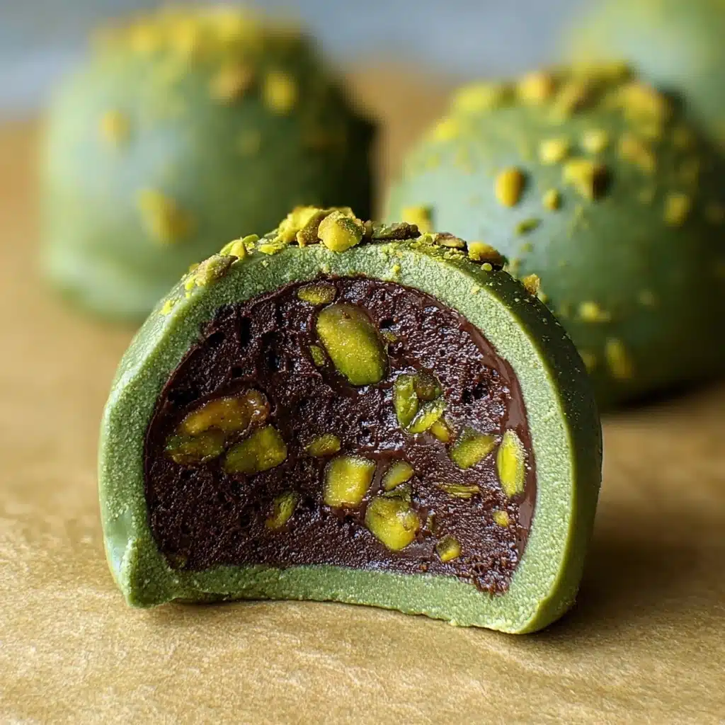 Pistachio Ferrero Rocher Brownies Recipe - Recipe Image