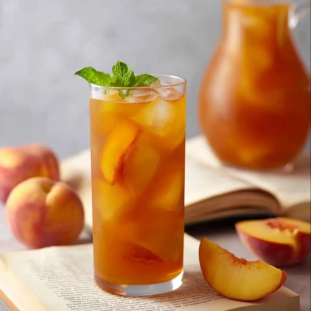 3-Ingredient Peach Iced Tea Recipe