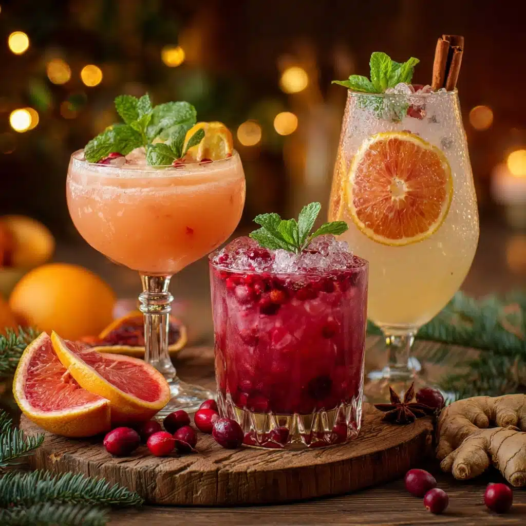 Cranberry Sage Delight Mocktail Recipe - Recipe Image