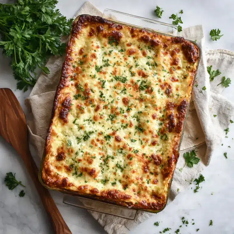 Vegetable Lasagna with White Sauce Recipe