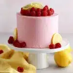 Lemon Raspberry Layer Cake Recipe