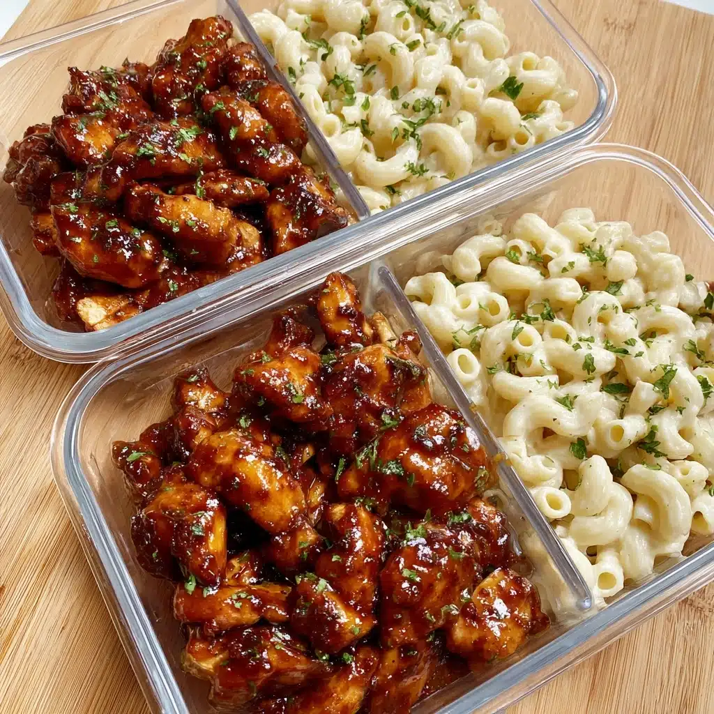 Honey Pepper Chicken Mac and Cheese Recipe - Recipe Image