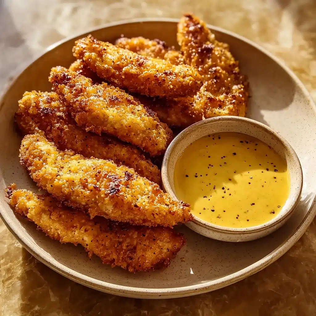 Crispy Mustard Chicken Tenders: A Delicious Recipe Guide Recipe - Recipe Image