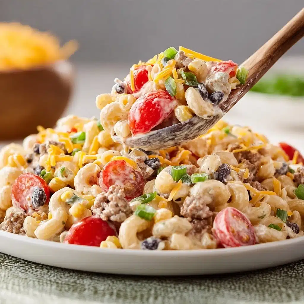 Cowboy Pasta Salad Recipe - Recipe Image