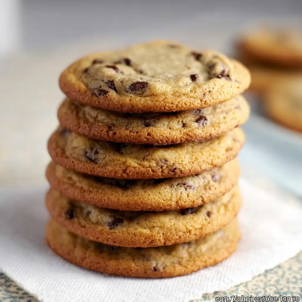 Perfect, Soft and Chewy Chocolate Chip Cookies Recipe - Recipe Image