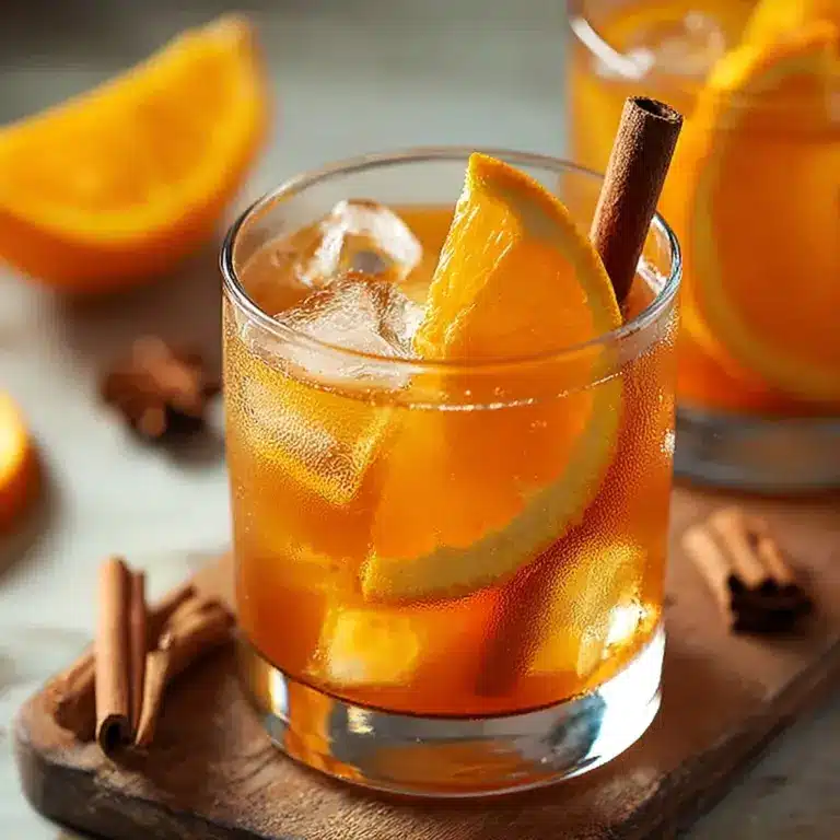 Easy Orange Cinnamon Iced Tea Recipe