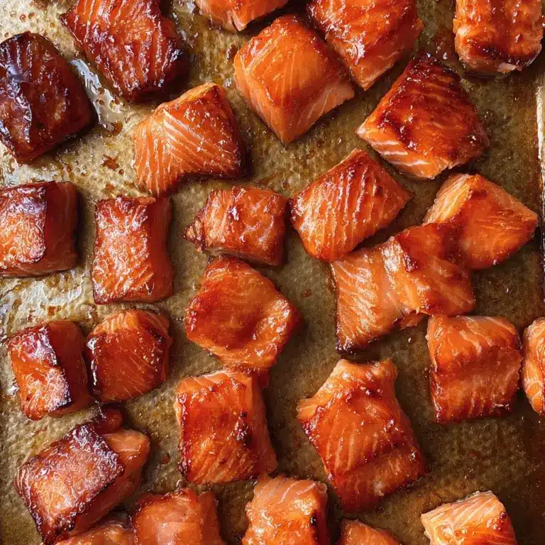 Candied Smoked Salmon Bites Recipe