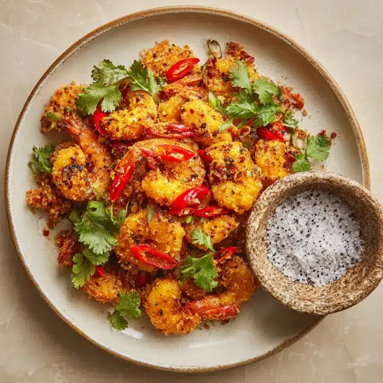 Salt and Pepper Crispy Shrimp Recipe