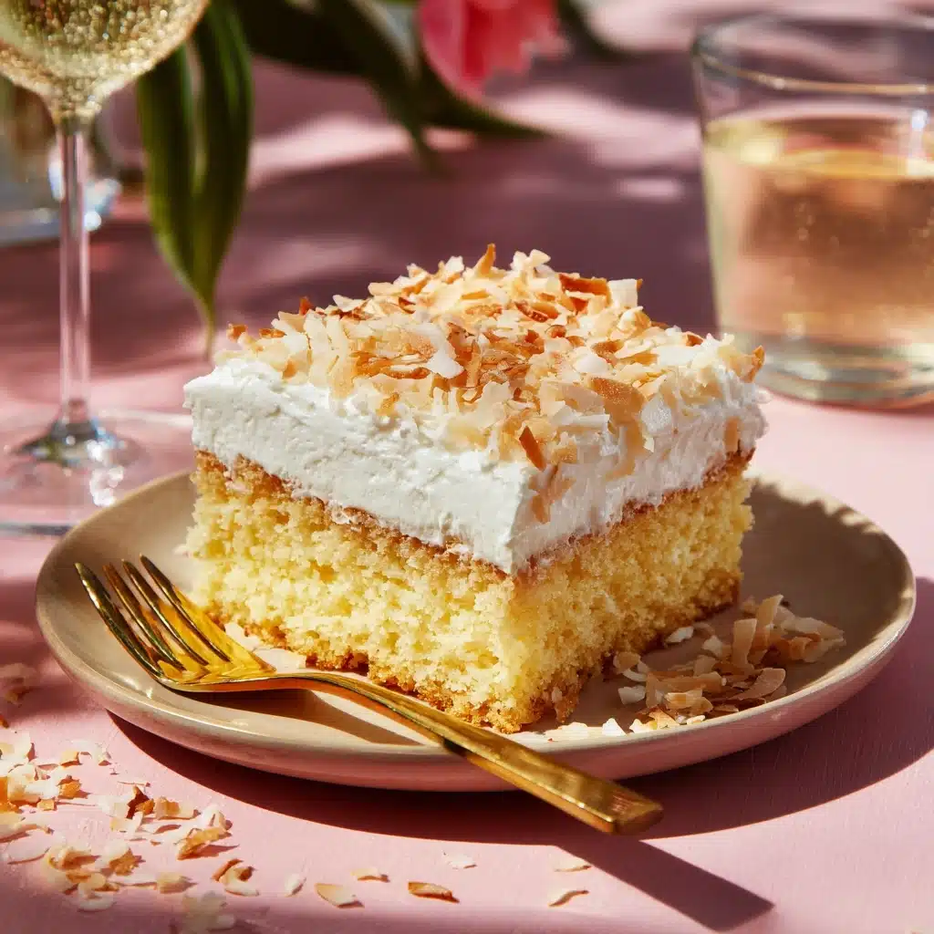 Coconut Poke Cake Recipe - Recipe Image