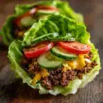 Lettuce Wrap Burgers Recipe