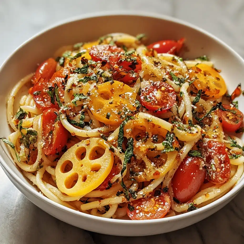 Tomato Zucchini Pasta Recipe - Recipe Image