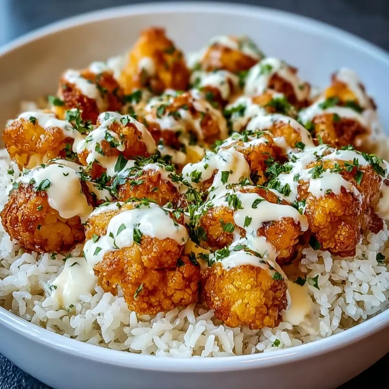 Honey Garlic Chicken Bites Over Creamy Rice Recipe