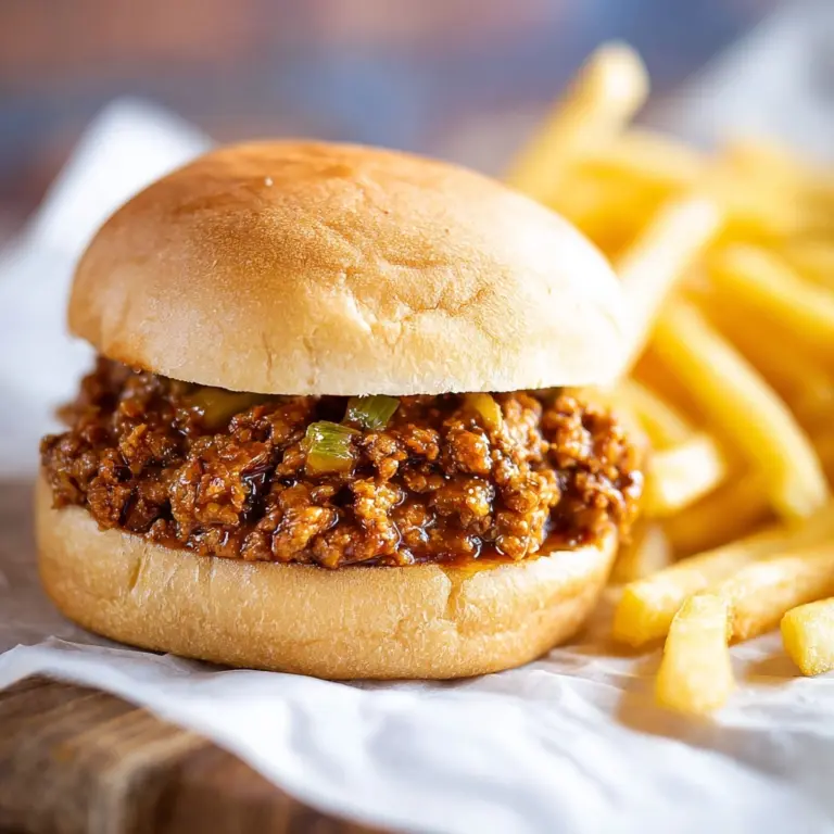 Cajun Chicken Sloppy Joes Recipe