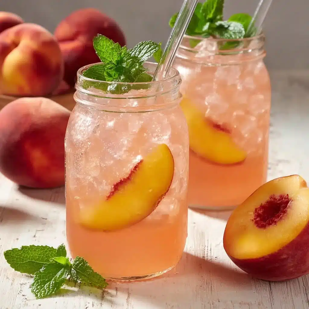 Peach Lemonade Recipe – Easy, Fruity, and Refreshing Recipe - Recipe Image