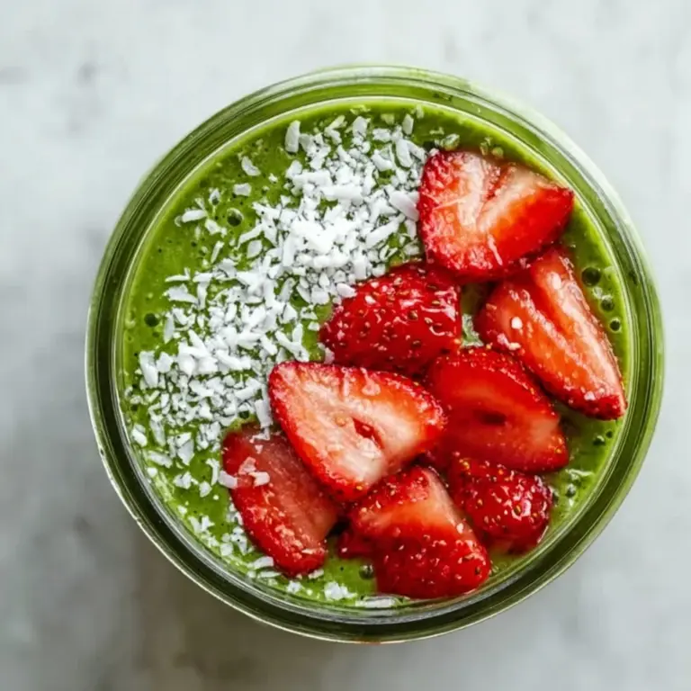 Strawberry Matcha Overnight Recipe