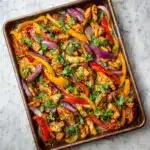 Easy Sheet Pan Chicken Fajitas (Ready in 30 Minutes!) Recipe
