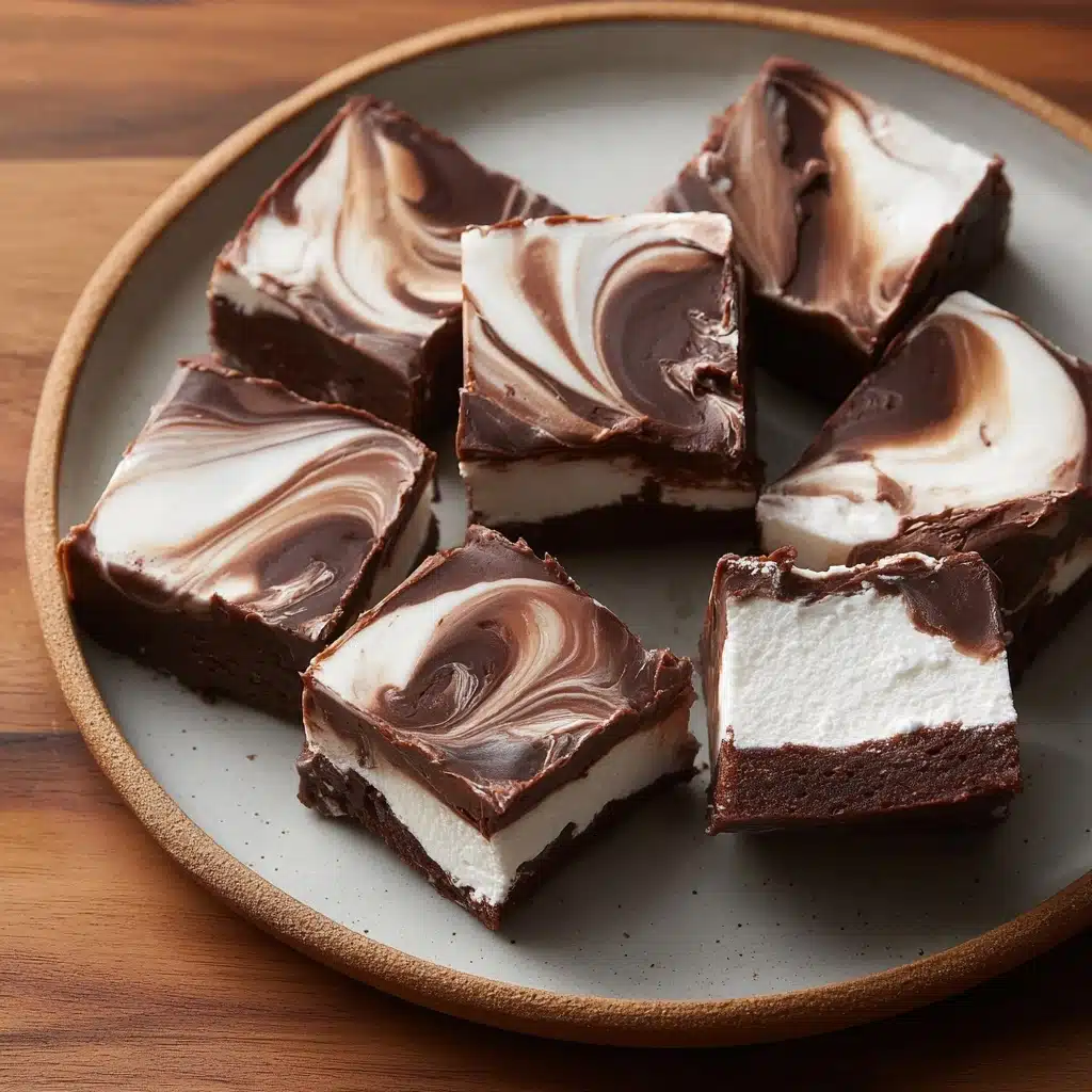 Irresistible Marshmallow Swirl Fudge Recipe - Recipe Image