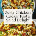 Chicken Caesar Pasta Salad Recipe