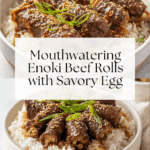 Enoki Beef Rolls Recipe