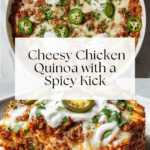 Cheesy Chicken Quinoa Recipe