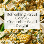Street Corn Creamy Cucumber Salad Recipe